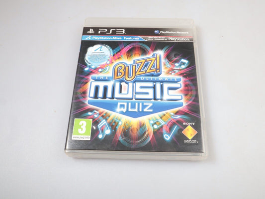PS3 | Buzz ! The Ultimate Music Quiz (NL/FR)