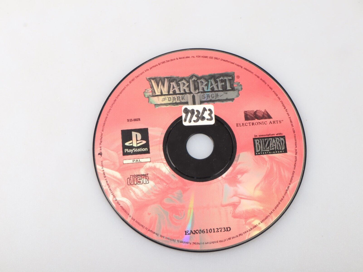 PS1 | Warcraft II The Dark Saga (PAL)
