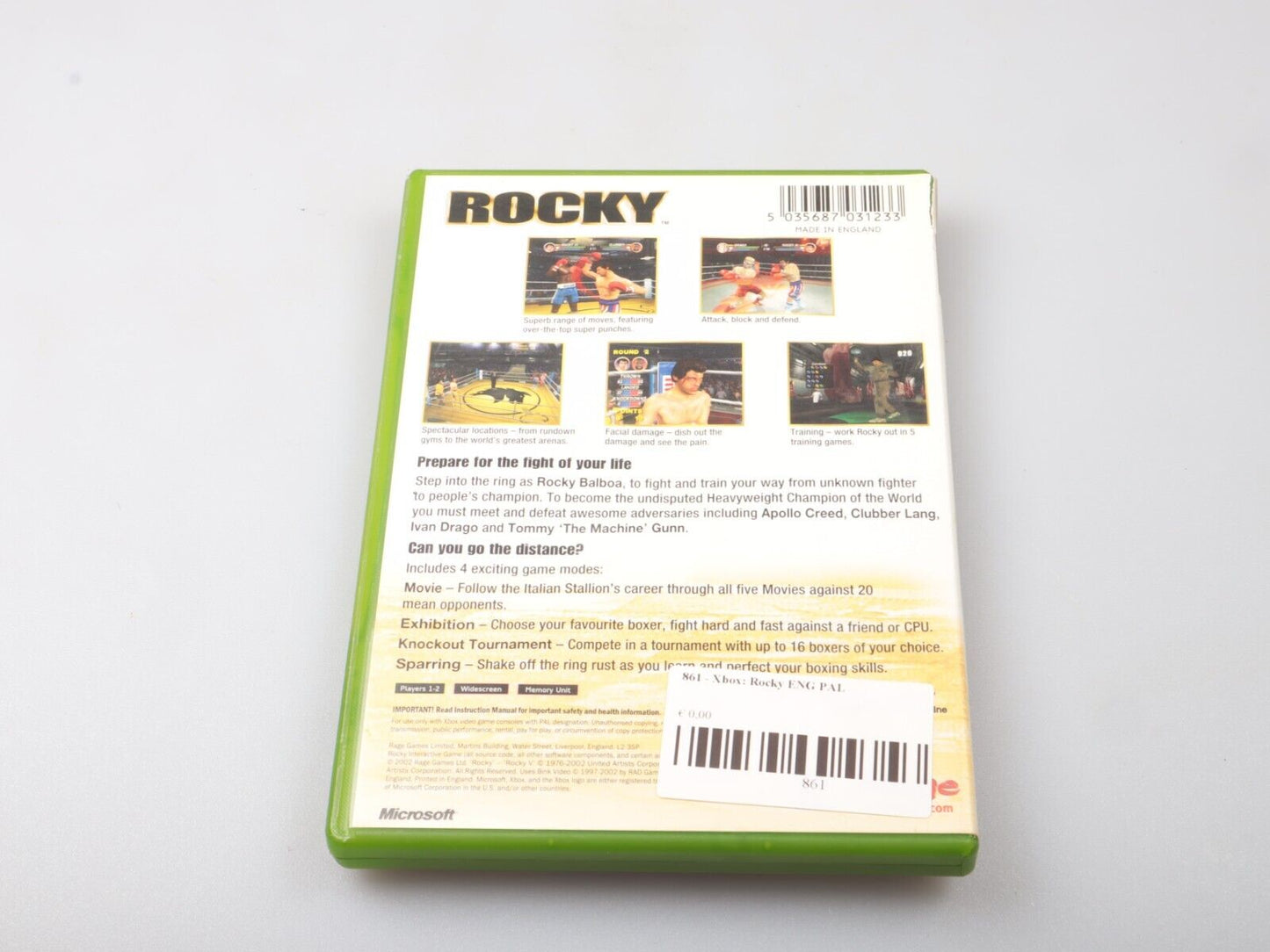 Xbox Classic | Rocky (ENG) (PAL)