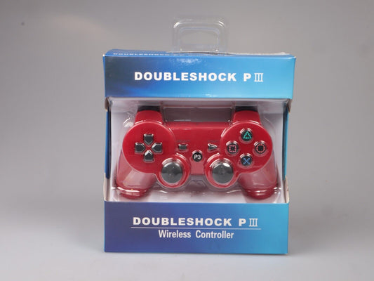 Doubleshock Playstation 3 Controller | Wireless Controller | Red