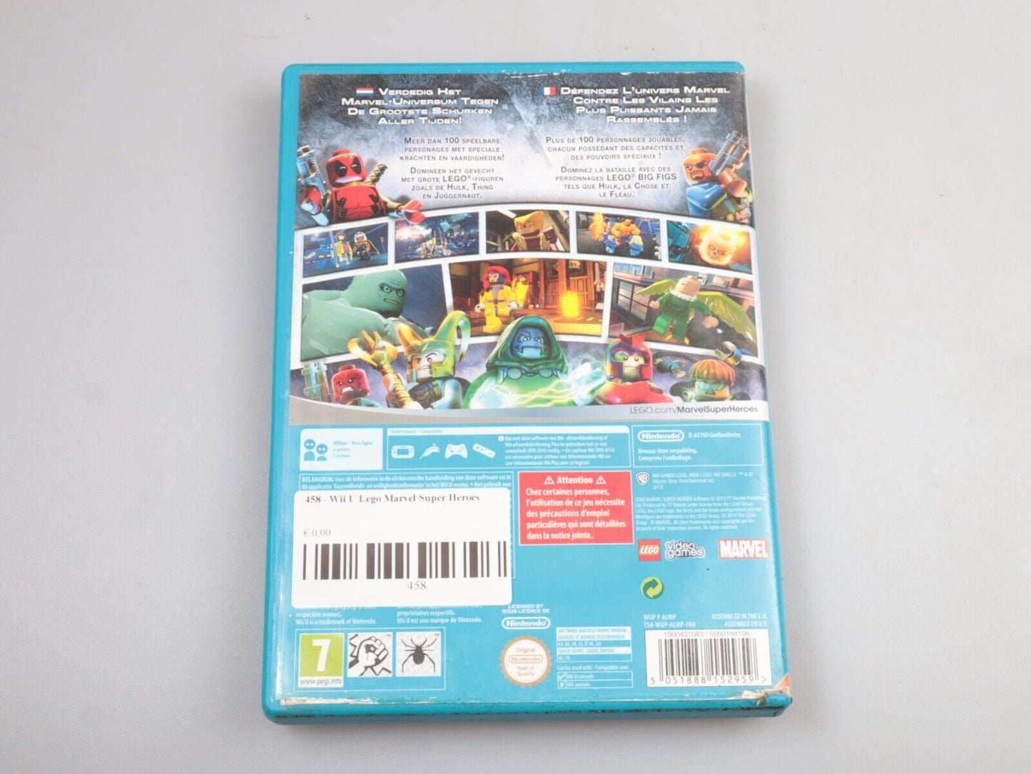 Wii U | Lego Marvel-superhelden 