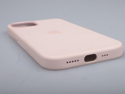 Original Apple iPhone 13 Silicone Case with MagSafe - Chalk Pink