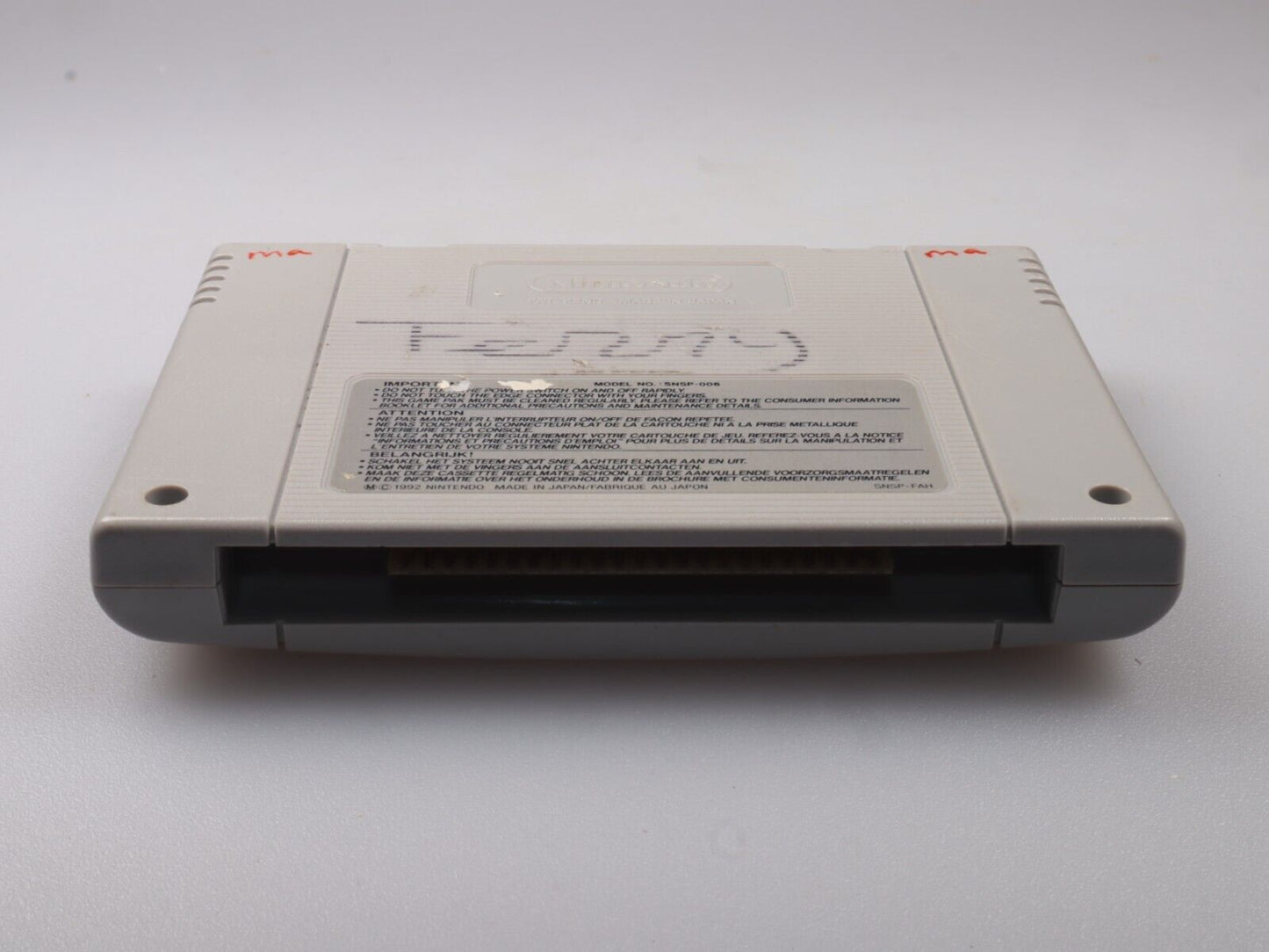 SNES | SuperDany | FAH | Nintendo Nes-cartridge 