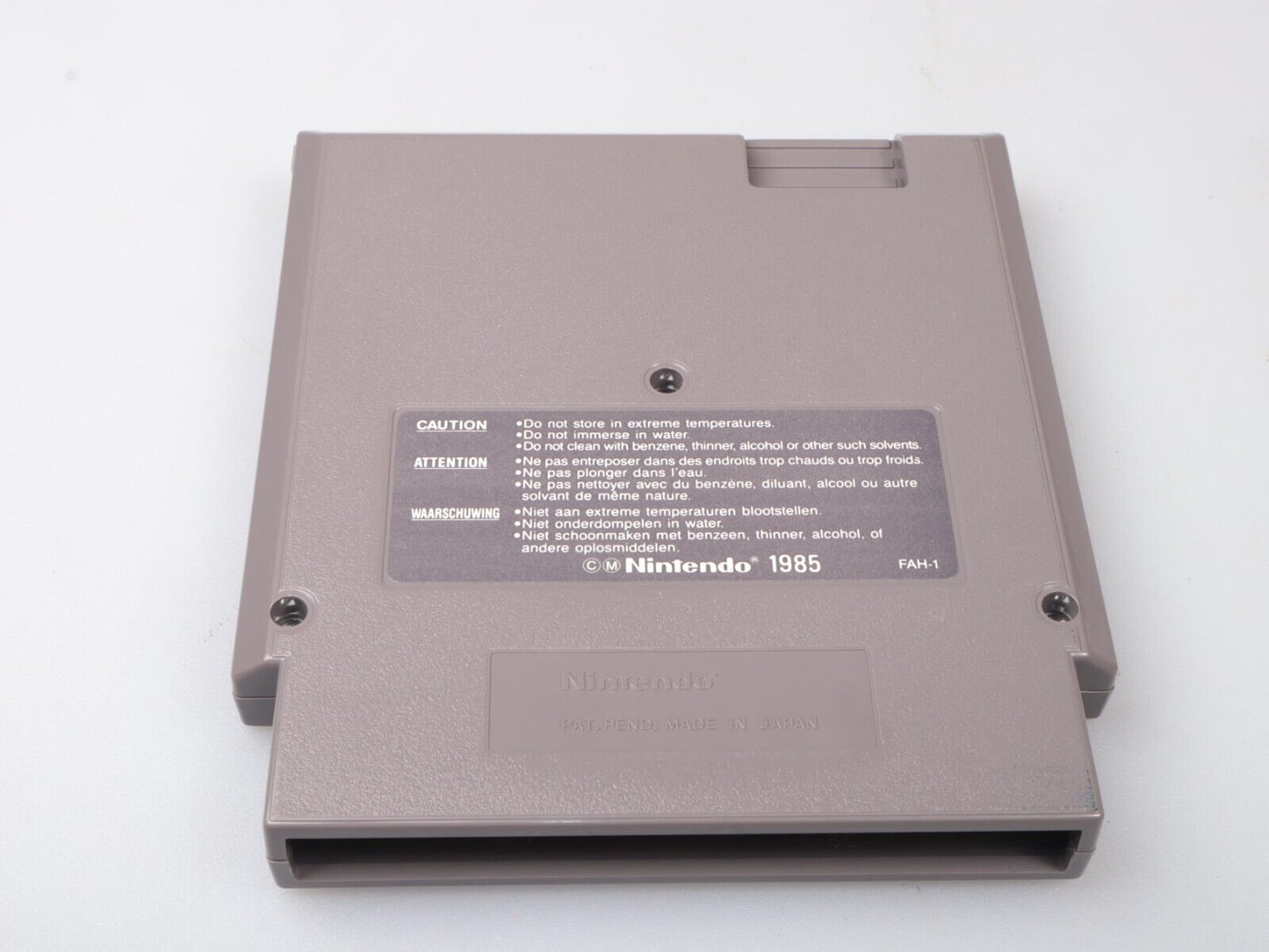 NES | Mission: Impossible | FAH | Nintendo NES Cartridge