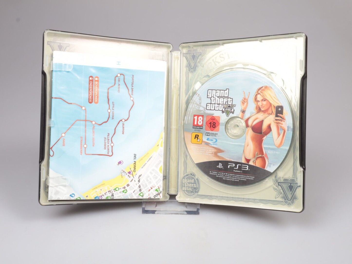 PS3 | Grand Theft Auto V (Steel Cover)