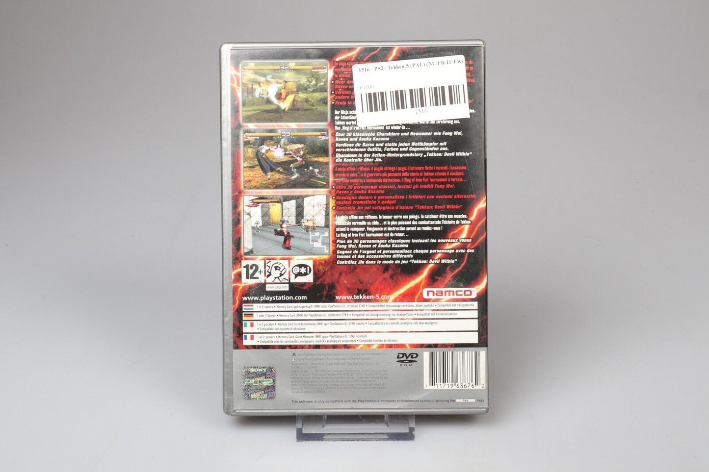 PS2 | Tekken 5 (PAL) (NL/FR/IT/FR) 