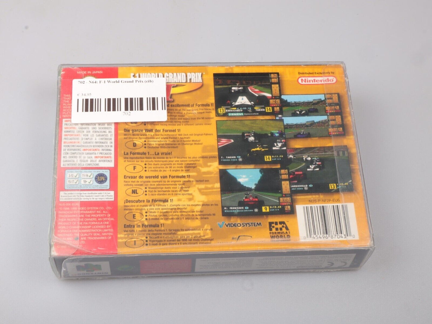N64 | F-1 Wereld Grand Prix | Nintendo 64 