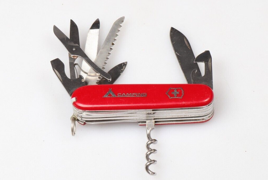 Victorinox Ranger Camping | Swiss Army Pocket Knife | 1.3763 | Red