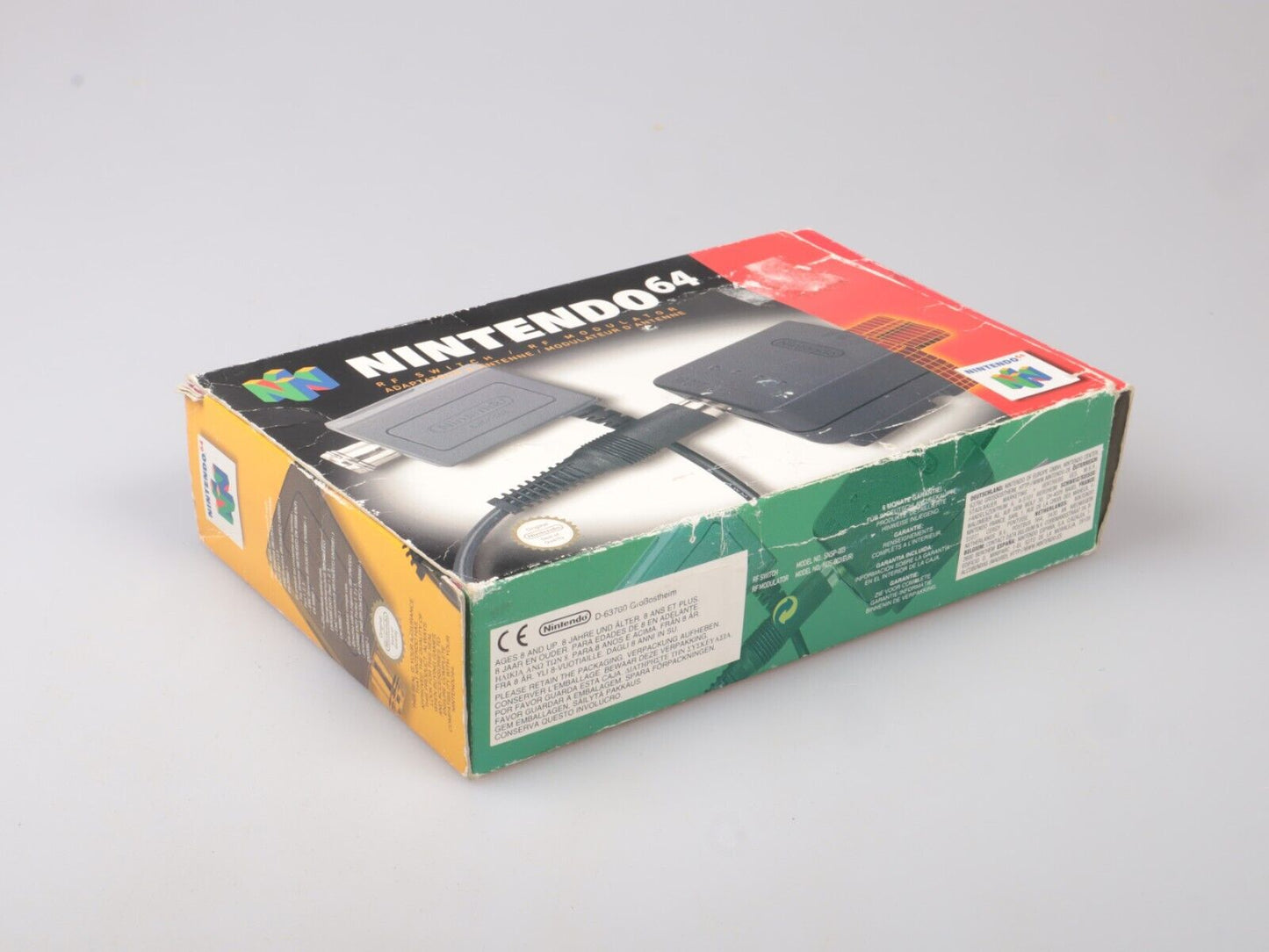 N64 | Nintendo 64 RF-schakelaar in doos | Officiële Nintendo 64 