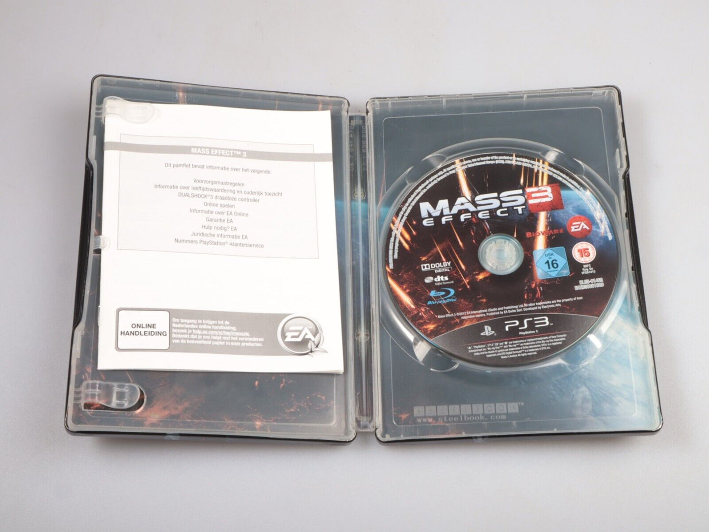 PS3 | Mass Effect 3 (stalen kast) 