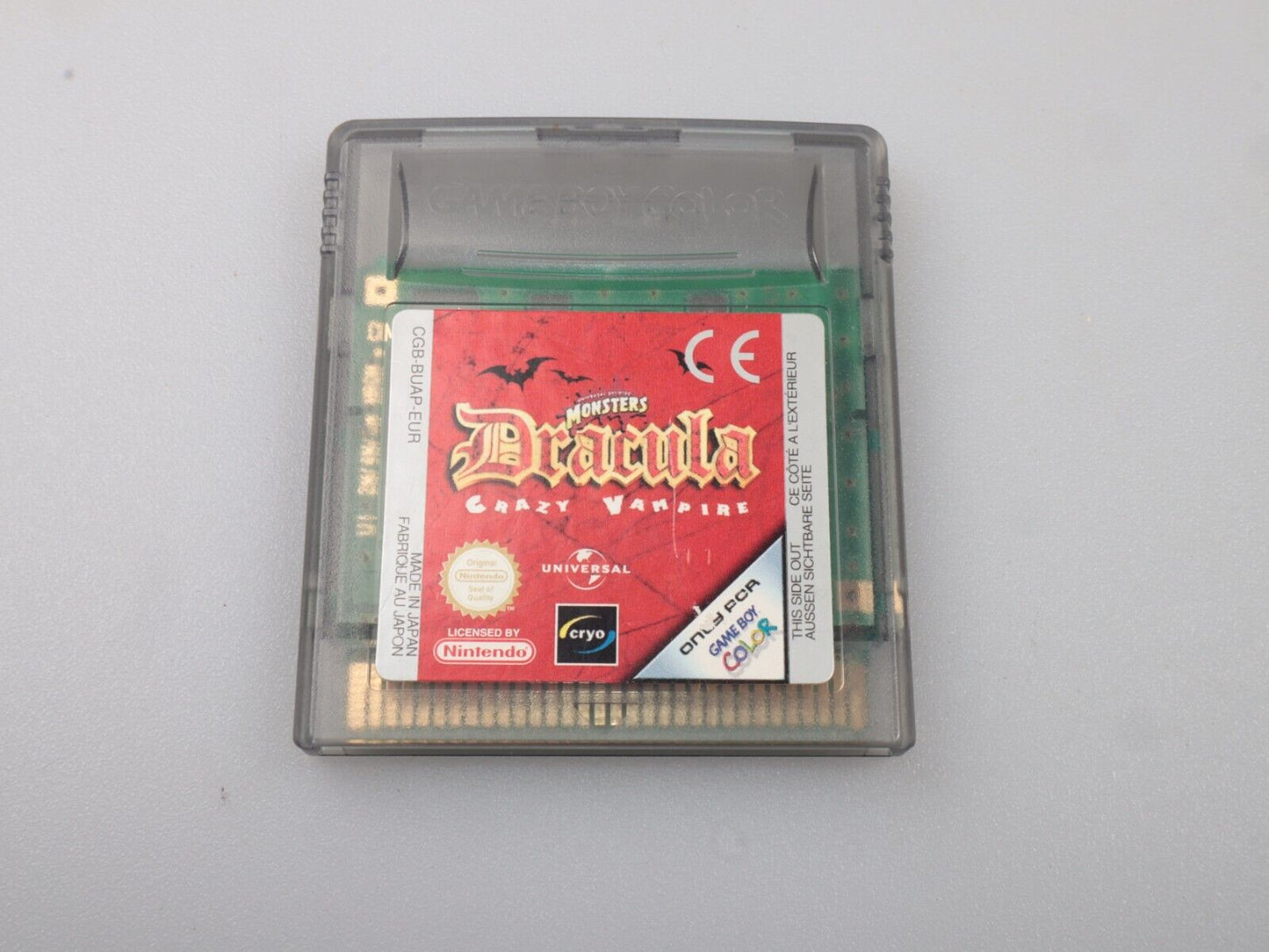 Gameboy-kleur | Dracula gekke vampier | EUR | Nintendo-cartridge 