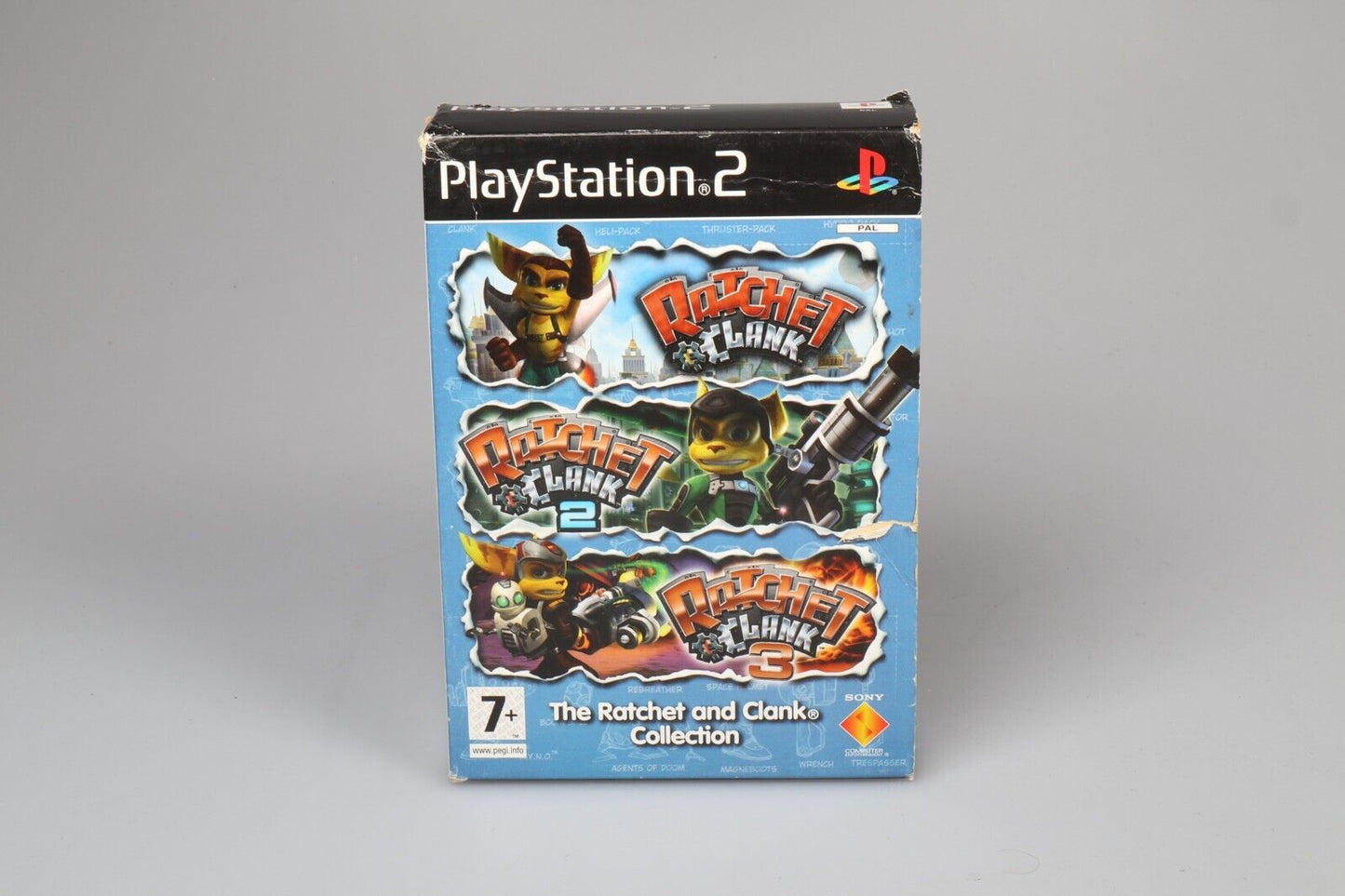 PS2 | The Ratchet And Clank Collection (1,2 & 3) Boxed (PAL) (ENG)