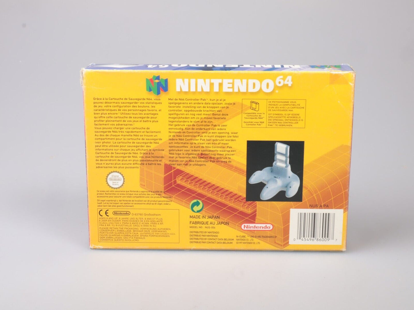 N64 | Nintendo 64 Controller Pak | Boxed | Official Nintendo 64