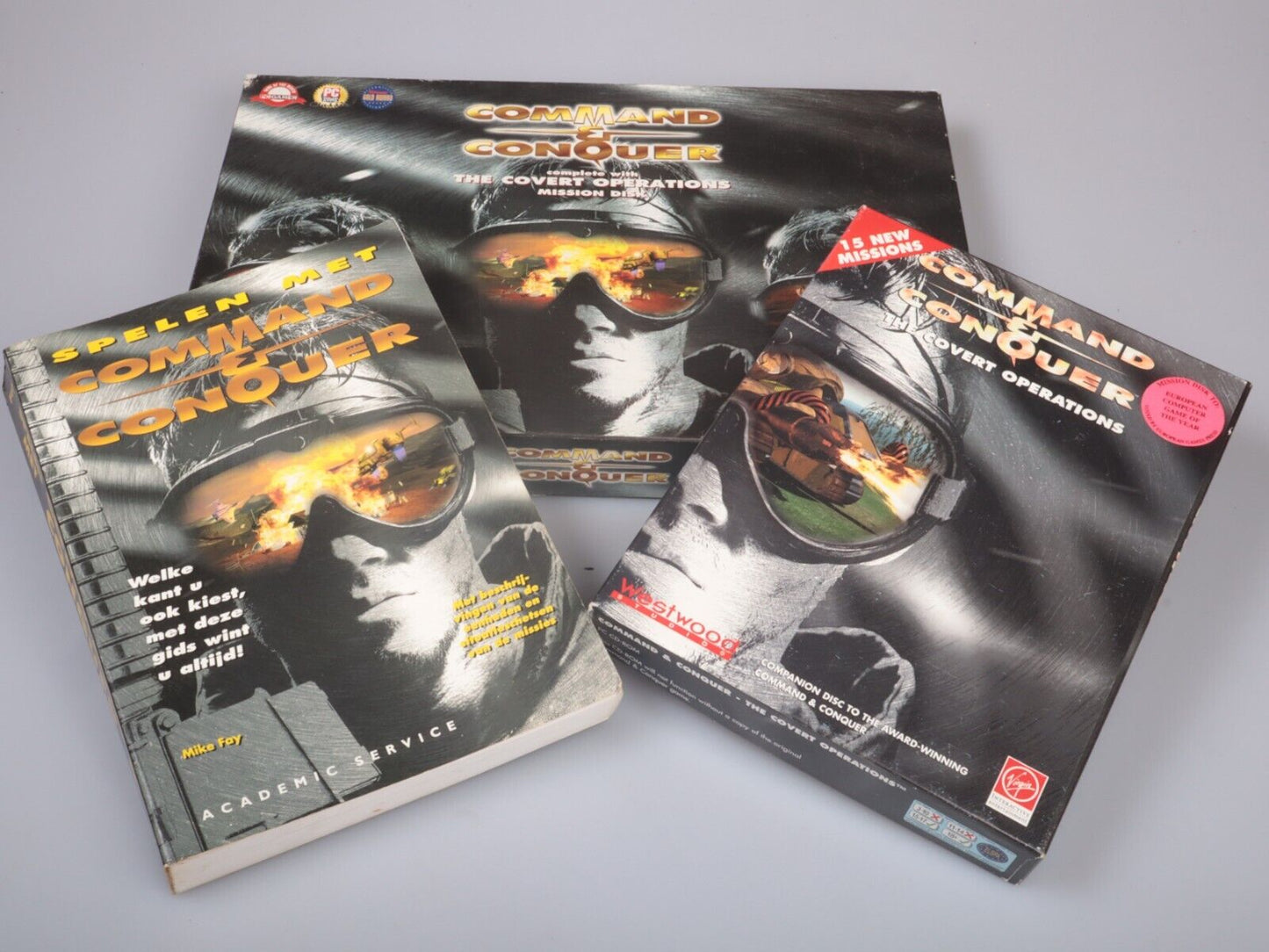 Command and Conquer + De geheime operatiemissies Big Box + Tiberian Sun 