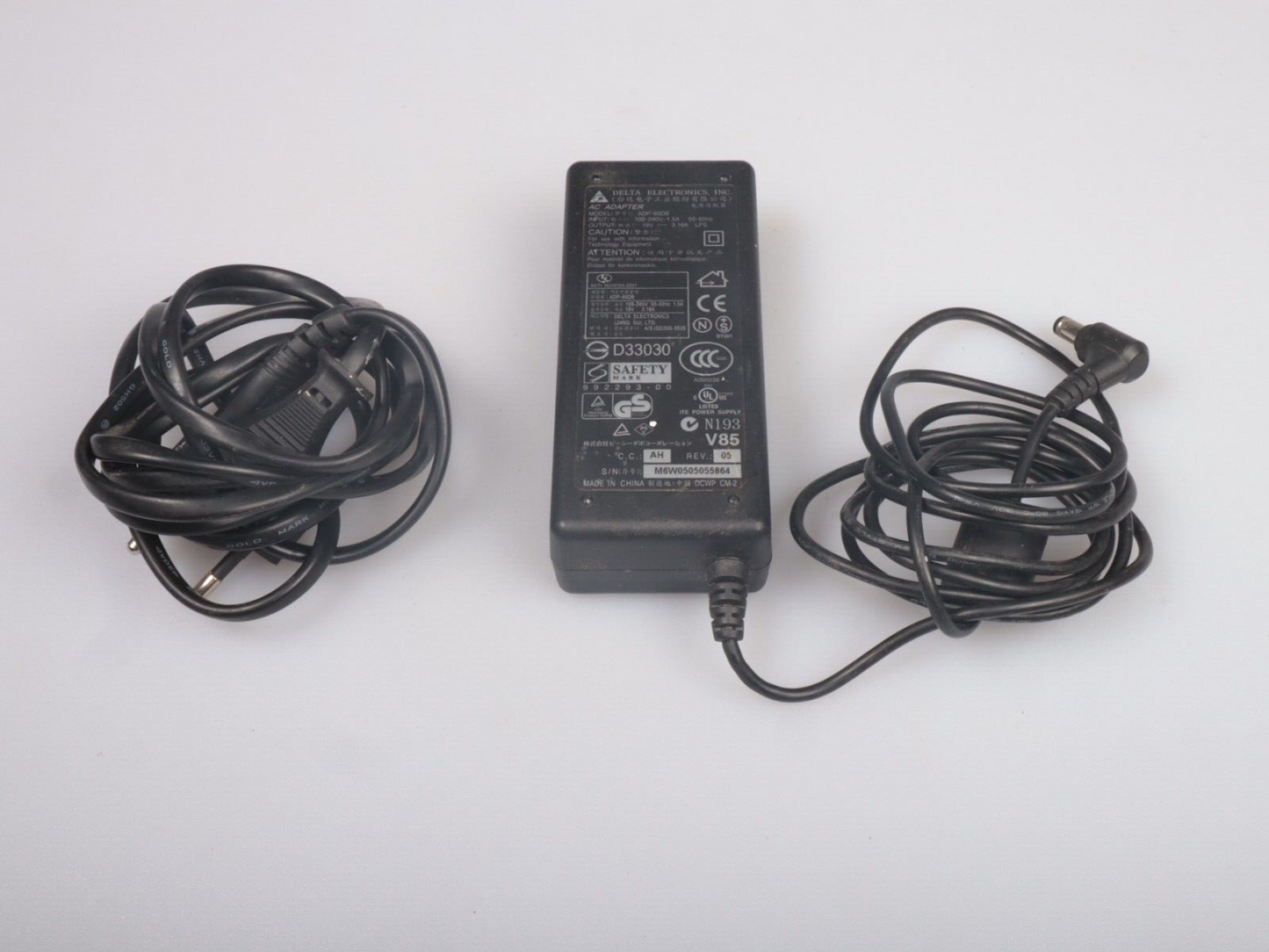 Originele Delta Electronics - 19V 3,16A wisselstroomadapter ADP-60DB 