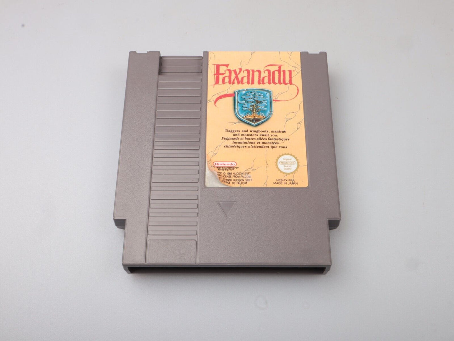 NES | Faxanadu | FAH | Nintendo NES-cartridge 