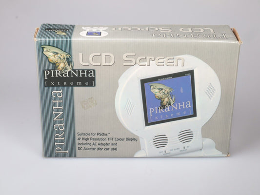 Piranha LCD-scherm voor PSOne | PlayStation 1-scherm | Verpakt 