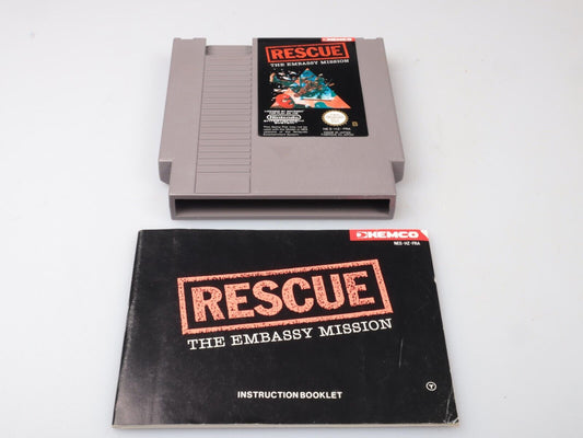 NES | Rescue The Embassy Mission | FAH | Nintendo NES Cartridge