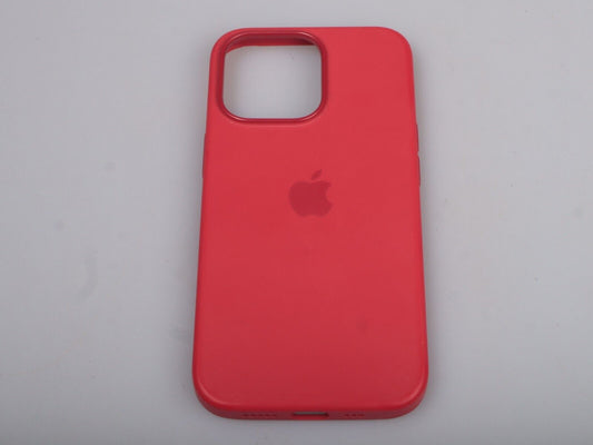 Original Apple iPhone 13 Silicone Case with MagSafe - Red (damage)
