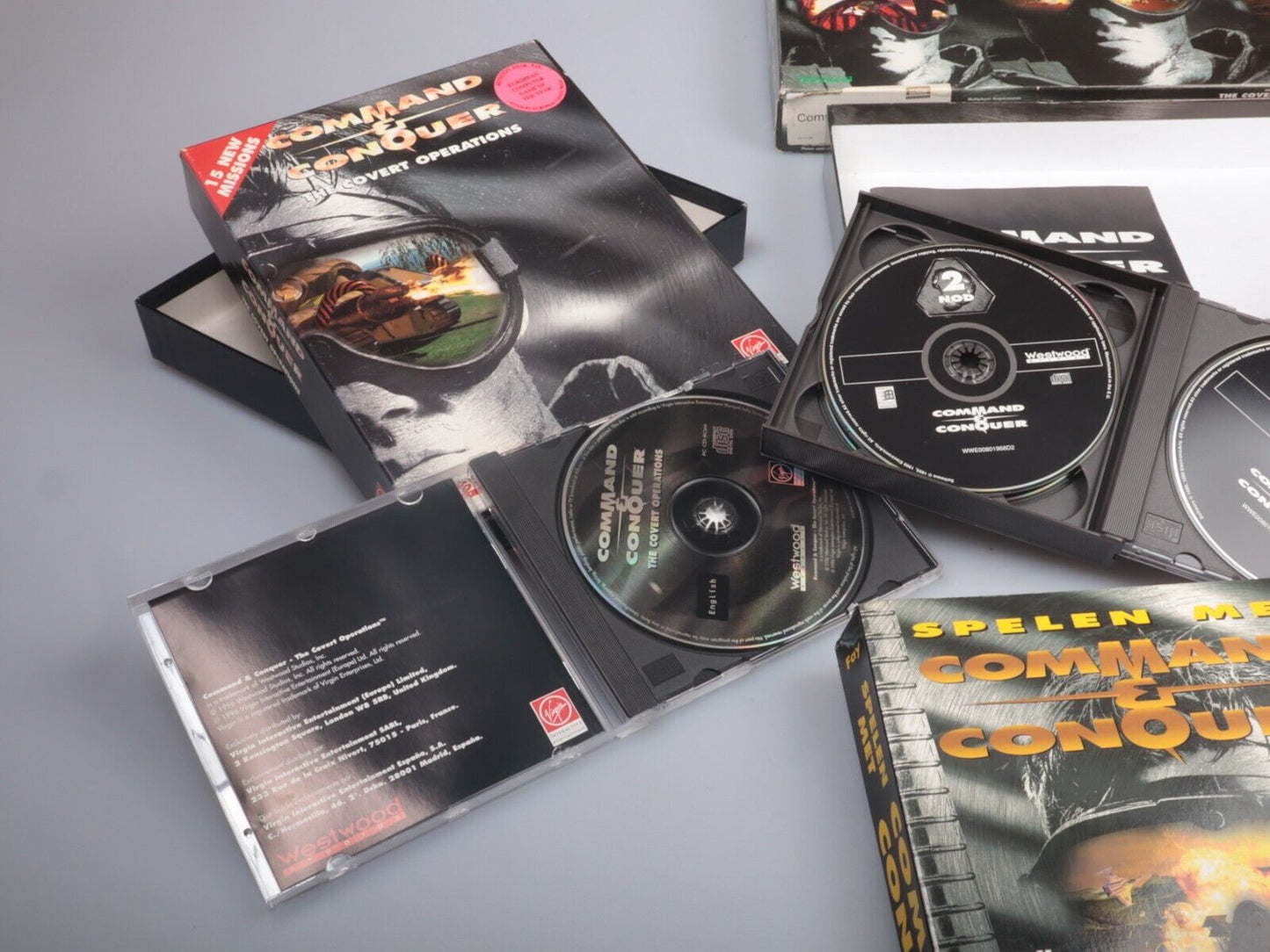 Command and Conquer + De geheime operatiemissies Big Box + Tiberian Sun 