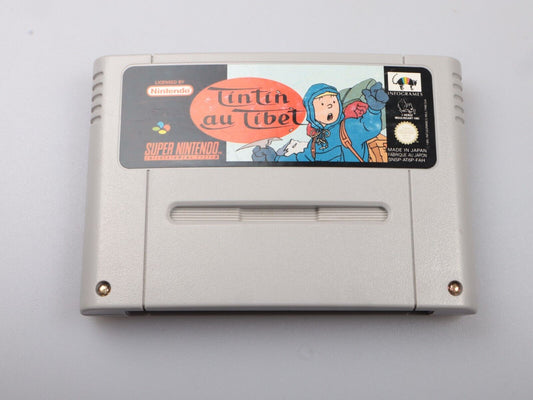 SNES | Tintin au Tibet | FAH | Nintendo Nes Cartridge