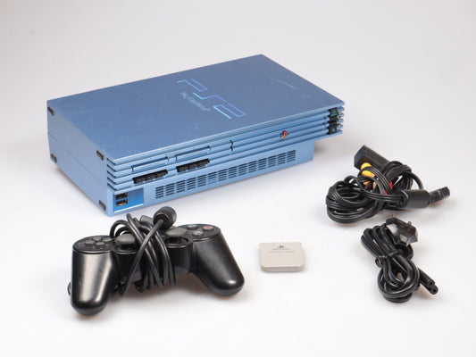 PlayStation 2 | Console SCPH-50004 | Controller & Cables | BLUE
