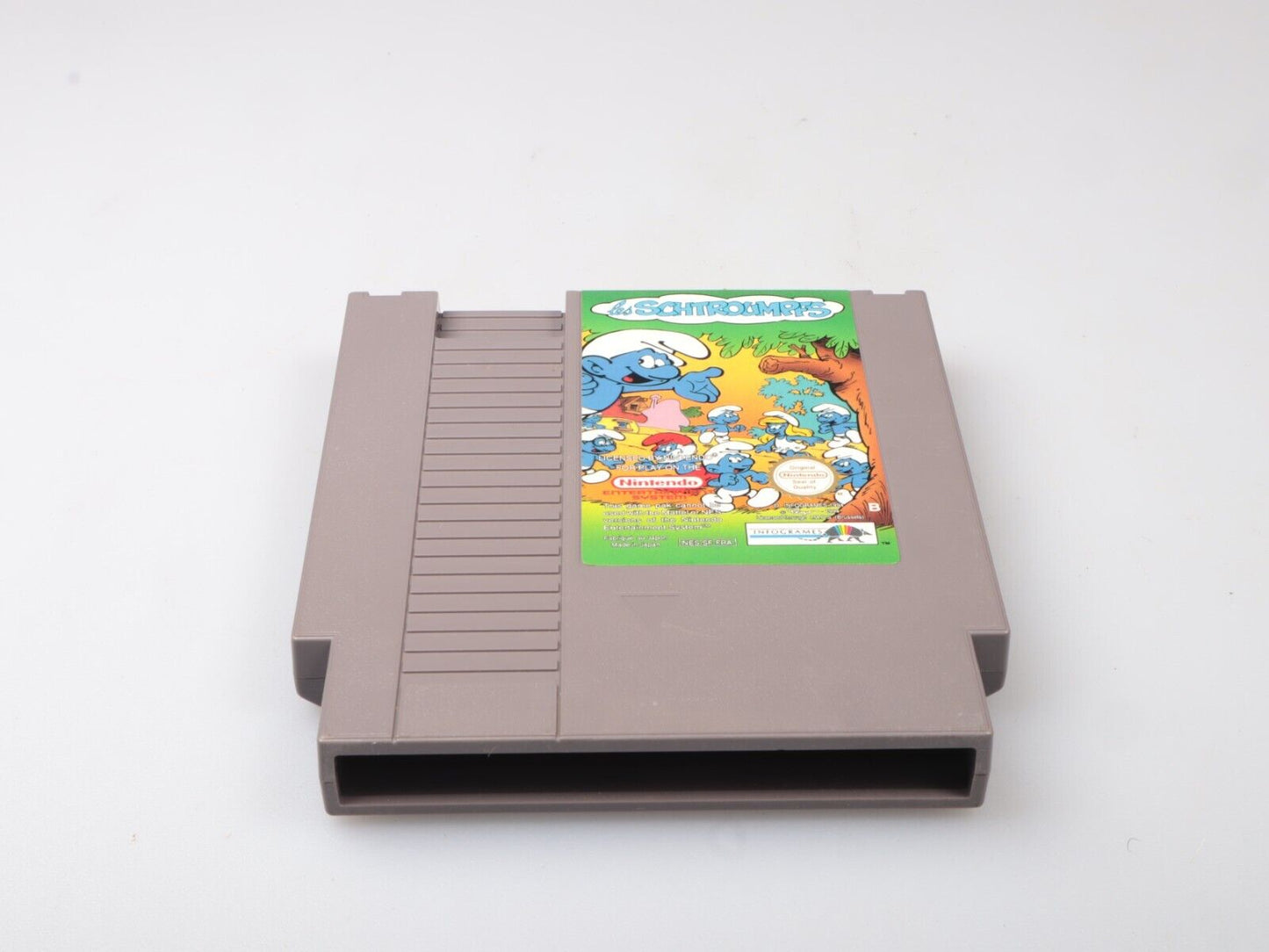 NES | Les Schtroumpfs | FAH | Nintendo NES-cartridge 