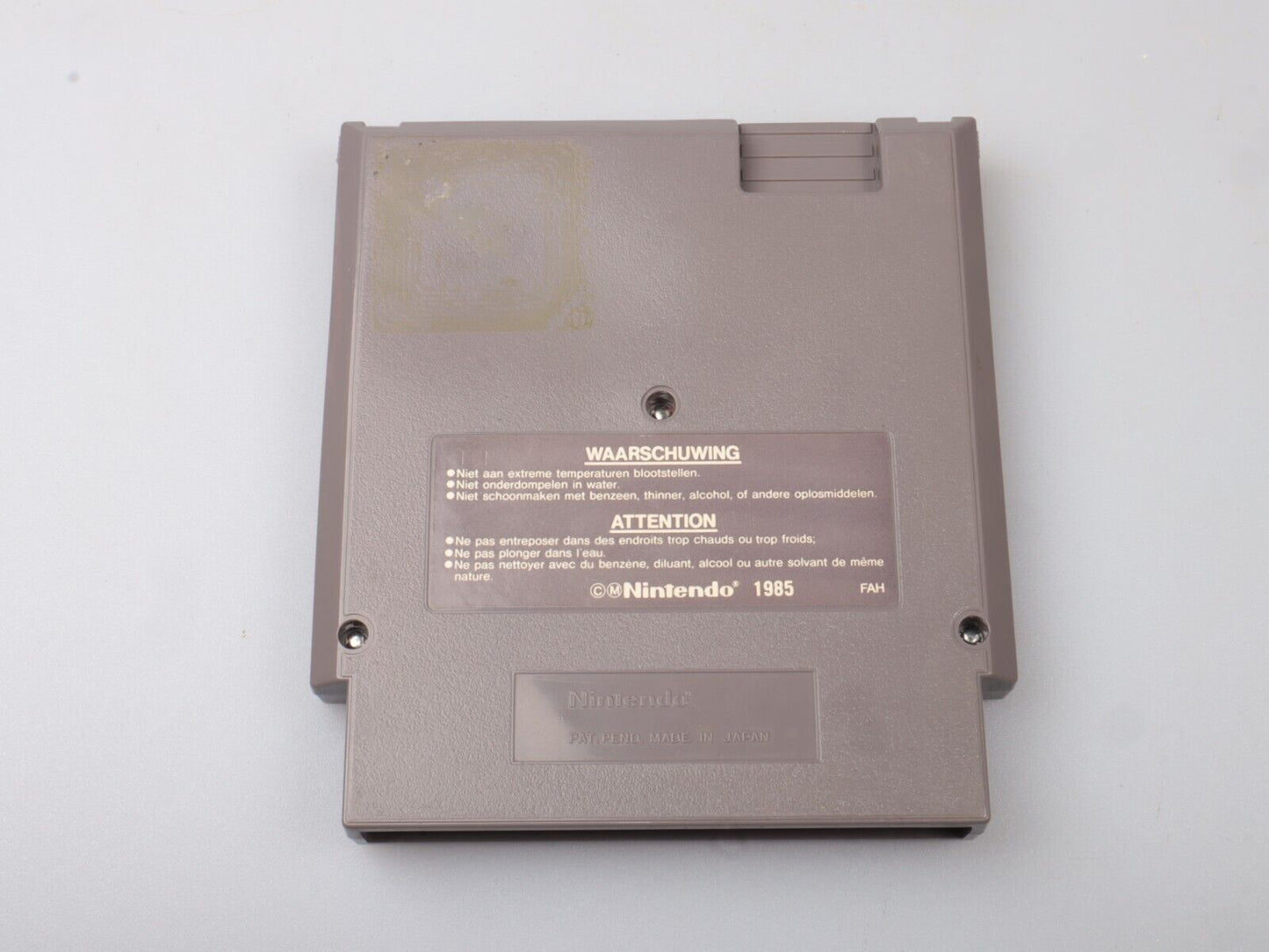 NES | Ghost'n Goblins | FAH | Nintendo NES-cartridge 