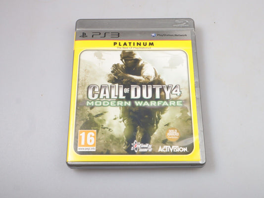 PS3 | Call Of Duty 4 Modern Warfare Platinum
