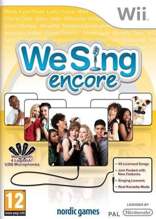 Wii | We Sign Encore (UKV) (PAL)