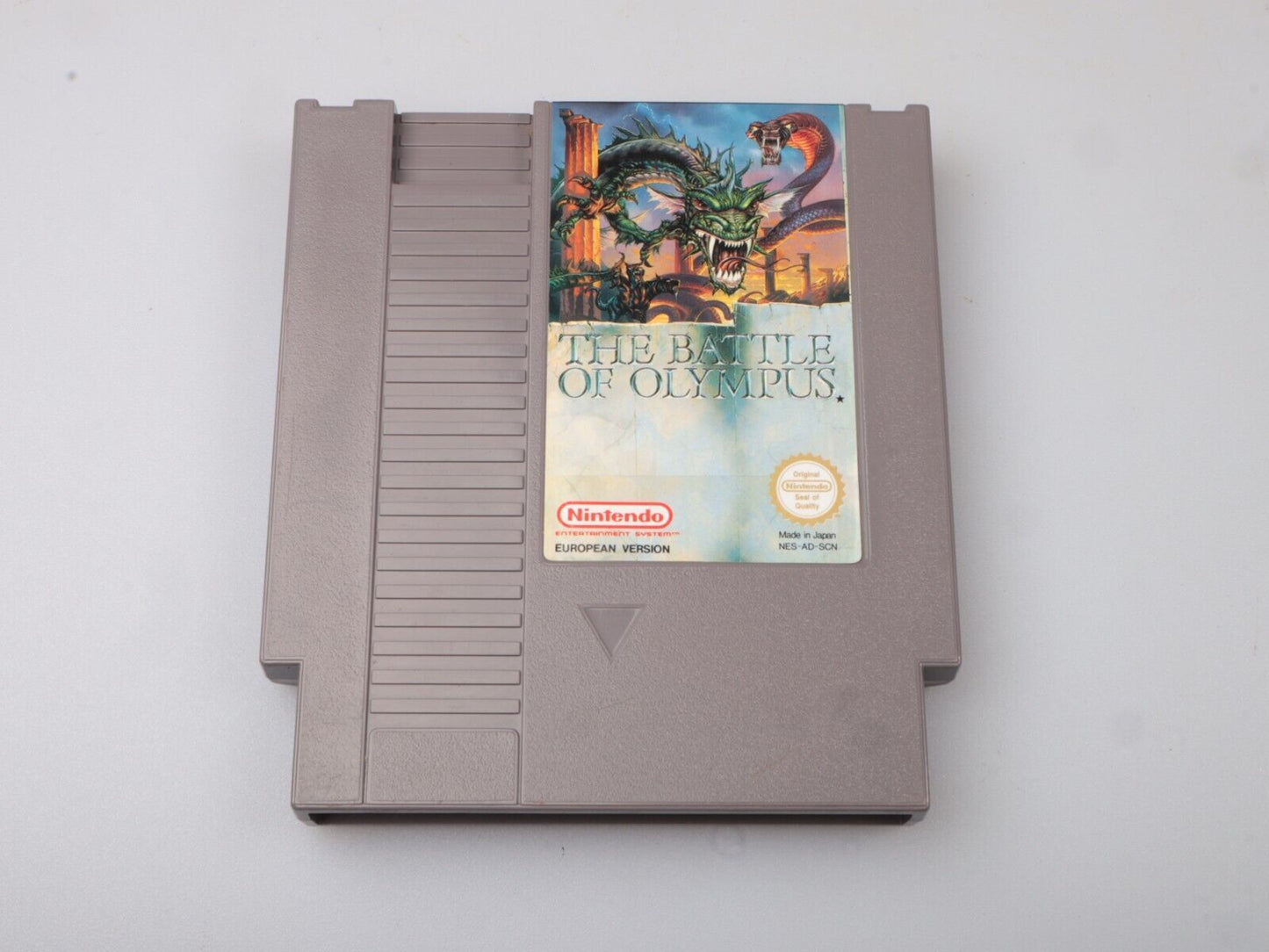 NES | De slag om Olympus | SCN | Nintendo NES-cartridge 
