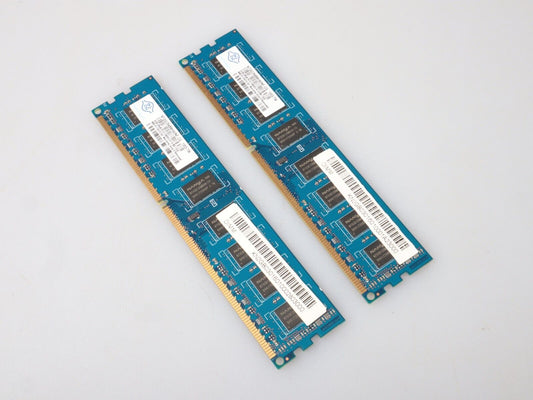 Nanya 2x 2GB 2Rx8 PC3-10600U DESKTOP RAM NT2GC64B8HA0NF-CG Memory